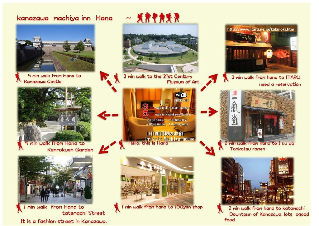 Kanazawa Machiya Inn Hana Luaran gambar